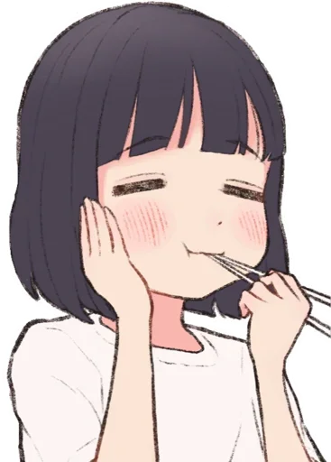 😳 Стикер «Ichika (Issa Kawaguchi)» для Telegram