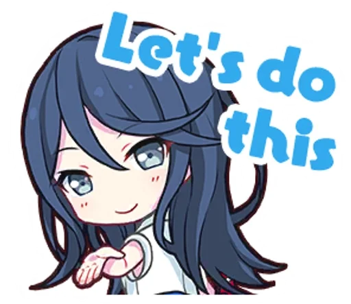 🐳 Стикер «Ichika» для Telegram