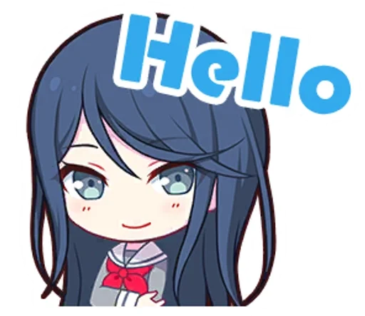 🐳 Стикер «Ichika» для Telegram