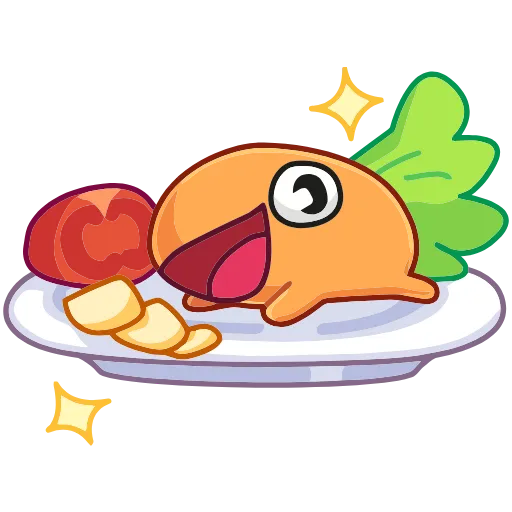 🍽 Эмодзи «Ик» для Telegram