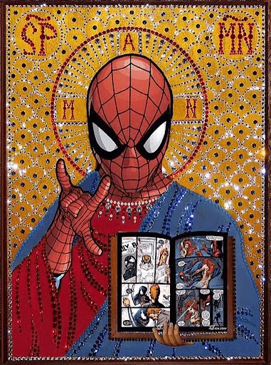 🕷 Стикер «Iconostasis» для Telegram
