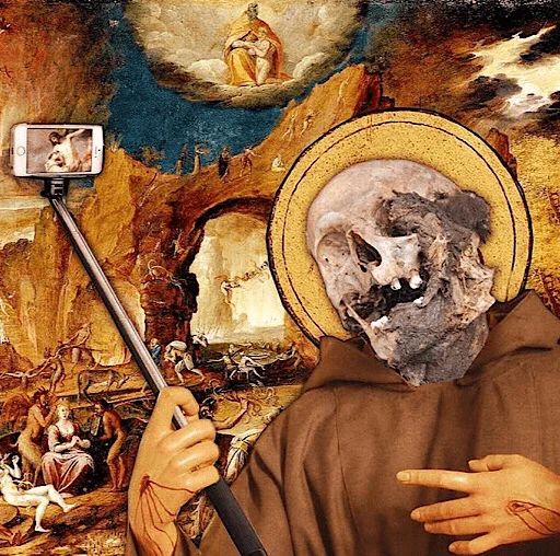 🤳 Стикер «Iconostasis» для Telegram