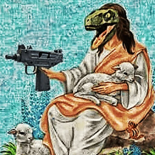🔫 Стикер «Iconostasis» для Telegram
