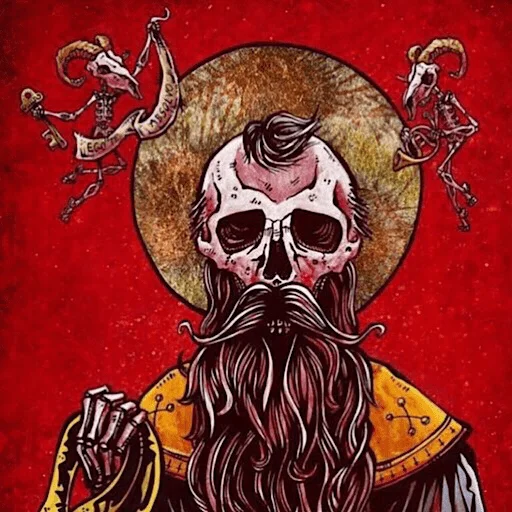 💀 Стикер «Iconostasis» для Telegram
