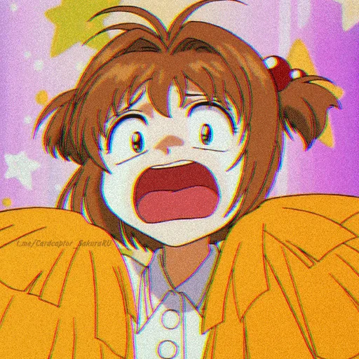 😱 Стикер «Icons Cardcaptor Sakura» для Telegram
