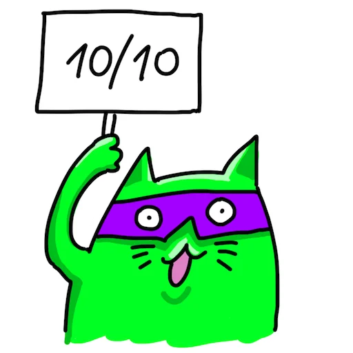 👏 Стикер «Ай си Кот» для Telegram