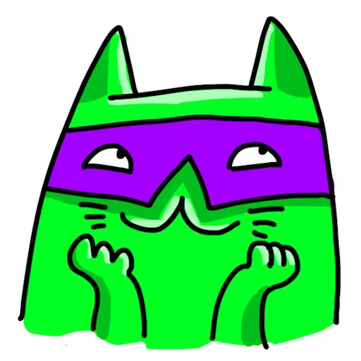 ☺️ Стикер «Ай си Кот» для Telegram