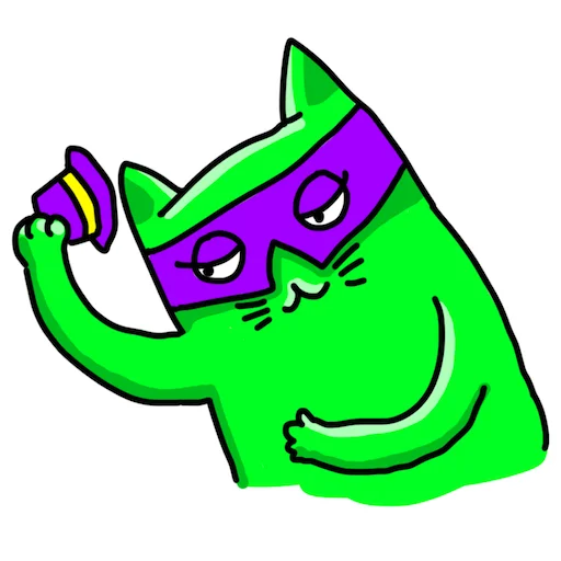 👋 Стикер «Ай си Кот» для Telegram