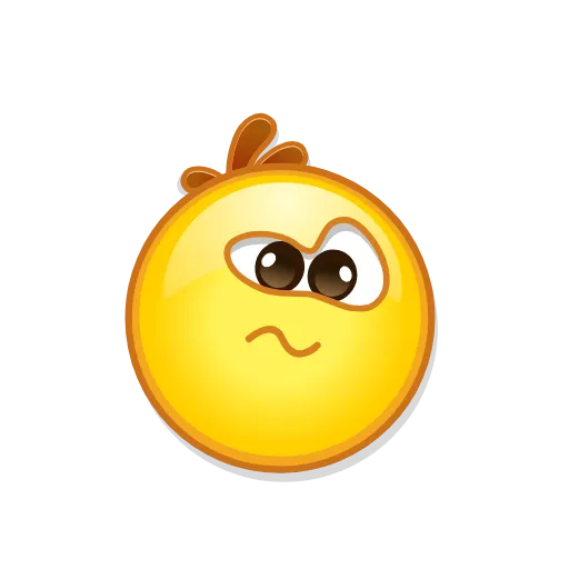 😕 Стикер «ICQ Колобки» для Telegram