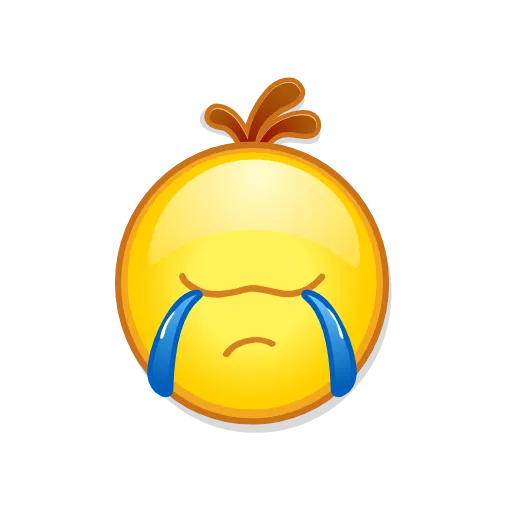 😭 Стикер «ICQ Колобки» для Telegram