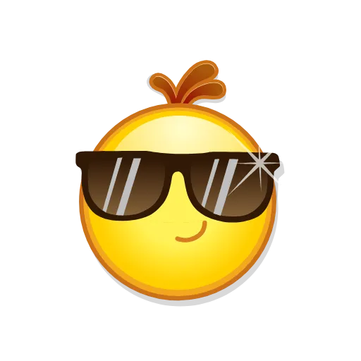 😎 Стикер «ICQ Колобки» для Telegram
