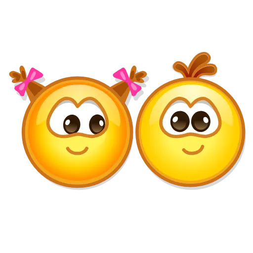 😘 Стикер «ICQ Колобки» для Telegram
