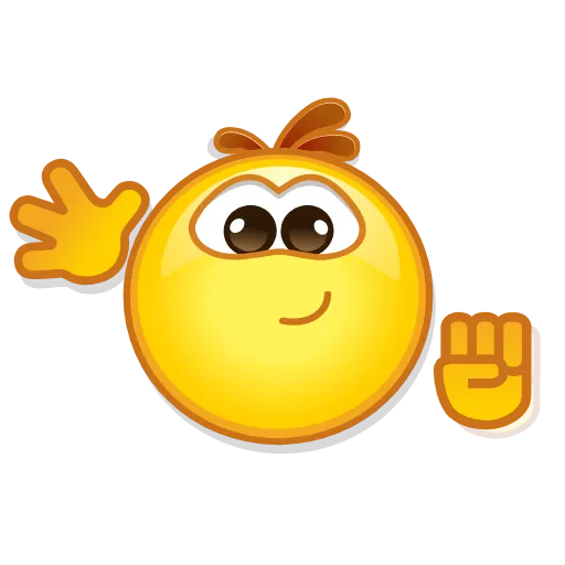 💃 Стикер «ICQ Колобки» для Telegram