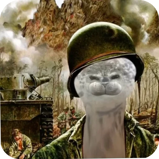 😨 Стикер «Seals» для Telegram