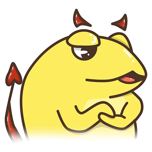 😈 Стикер «ИСАиИ - шная жабка» для Telegram