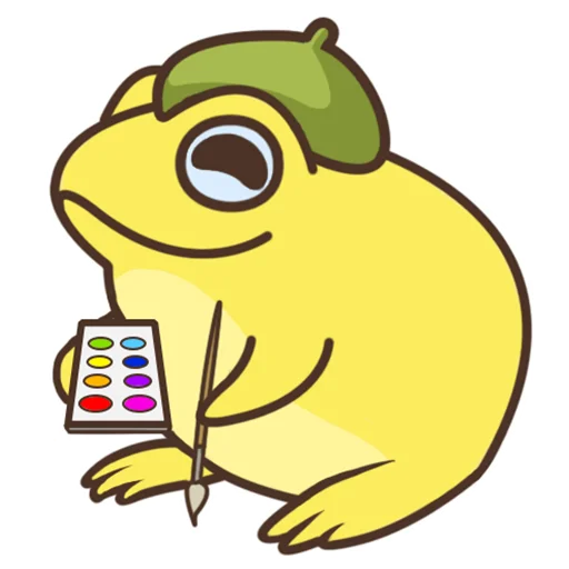 😃 Стикер «ИСАиИ - шная жабка» для Telegram