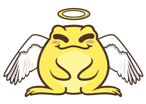 😇 Стикер «ИСАиИ - шная жабка» для Telegram