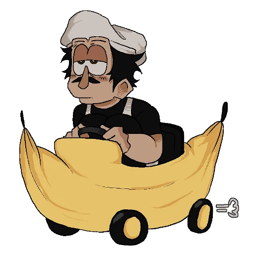 🍌 Стикер «бананы!!!?!?!???!?!?» для Telegram