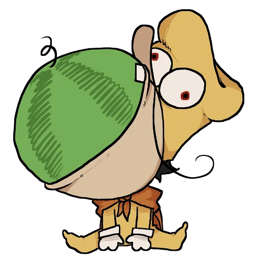 🍉 Стикер «бананы!!!?!?!???!?!?» для Telegram