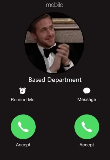 📞 Стикер «Не знаю ‍‍» для Telegram
