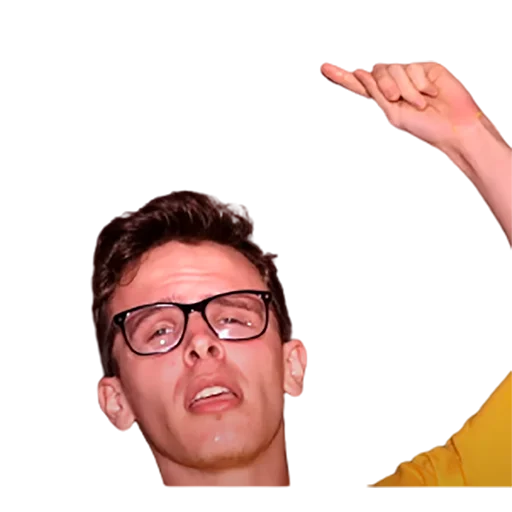 👆 Стикер «Idubbbz.» для Telegram