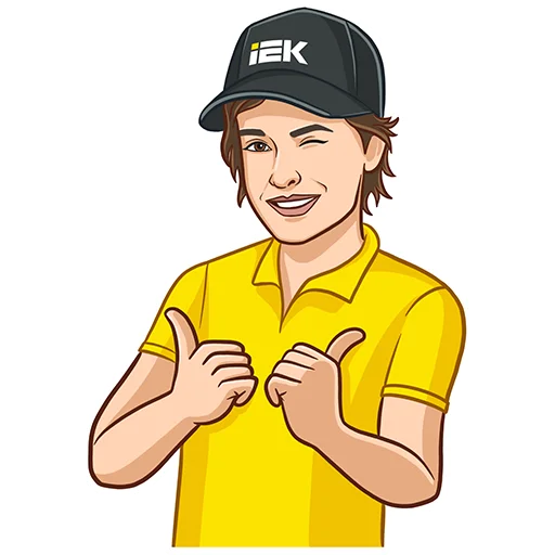 Стикерпак IEK 2025 для Telegram