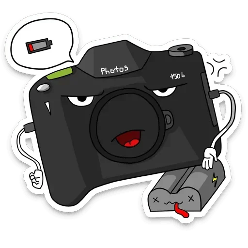 😩 Стикер «я фотограф я так вижу» для Telegram
