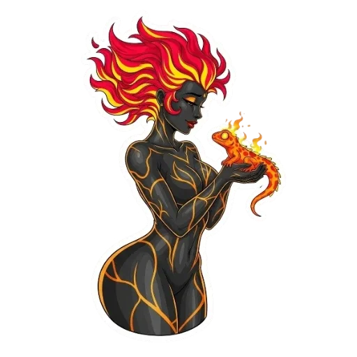 🔥 Стикер «Ифрит» для Telegram