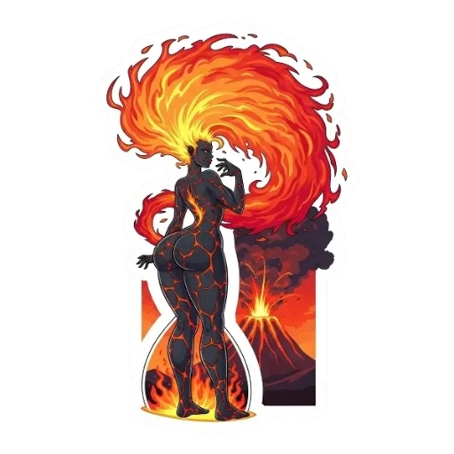 🔥 Стикер «Ифрит» для Telegram