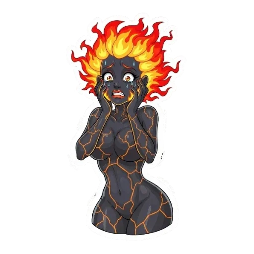 🔥 Стикер «Ифрит» для Telegram