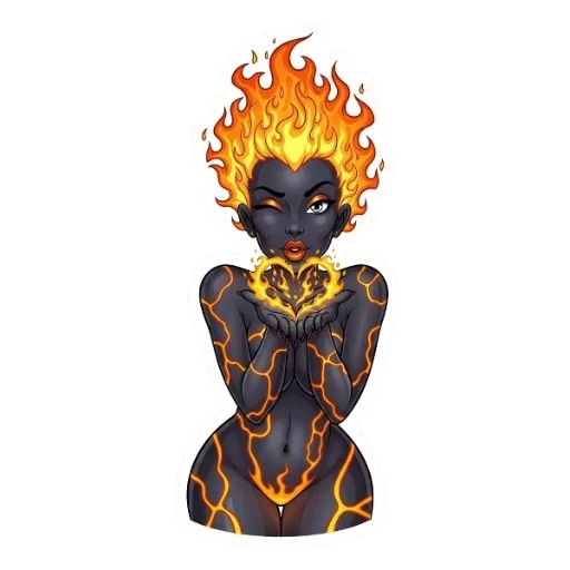 🔥 Стикер «Ифрит» для Telegram