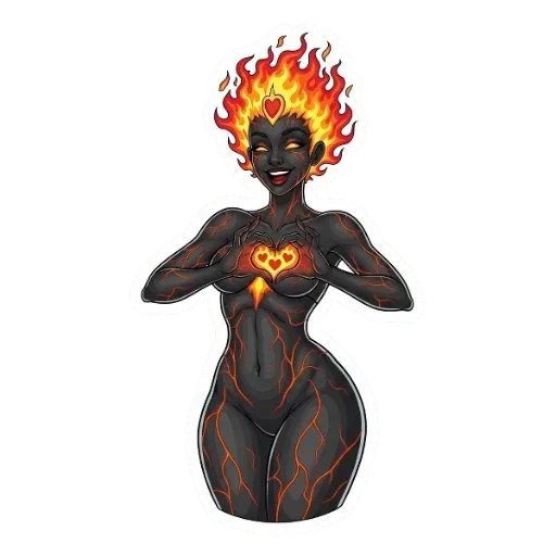 🔥 Стикер «Ифрит» для Telegram