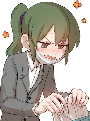 😂 Стикер «igarashi futaba» для Telegram