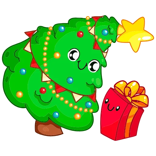 🎁 Эмодзи «Ёлочка Иголочка» для Telegram