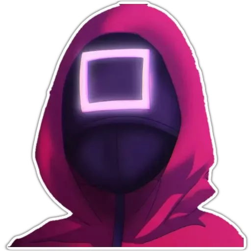🟥 Стикер «Игра в кальмара squid game» для Telegram