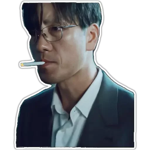 🚬 Стикер «Игра в кальмара squid game» для Telegram