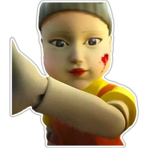 👀 Стикер «Игра в кальмара squid game» для Telegram