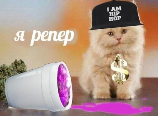 🟣 Стикер «мс пох» для Telegram