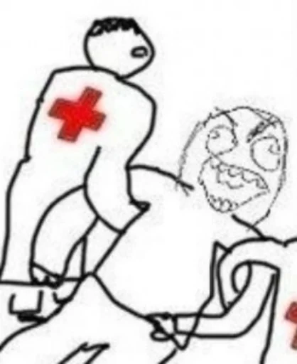 🚑 Стикер «мс пох» для Telegram