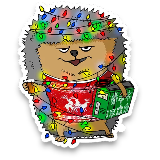 🎄 Стикер «itstickers» для Telegram