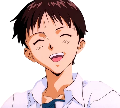 Стикерпак Shinji Ikari для Telegram
