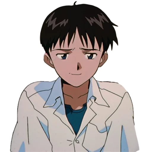 😕 Стикер «Shinji Ikari» для Telegram