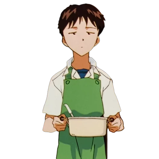 😐 Стикер «Shinji Ikari» для Telegram