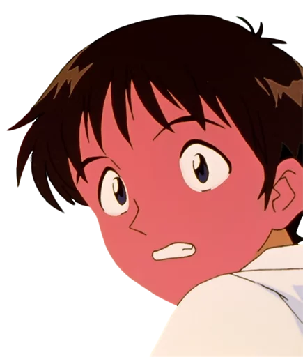 😱 Стикер «Shinji Ikari» для Telegram