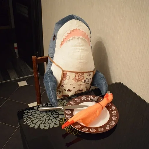 🥕 Стикер «Ikea Shark» для Telegram