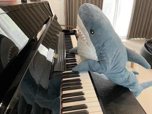 🎹 Стикер «Ikea Shark» для Telegram