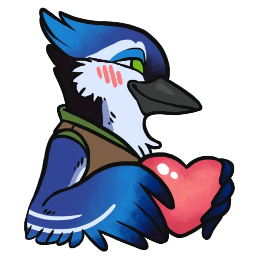 ❤️ Стикер «Ikebirb» для Telegram