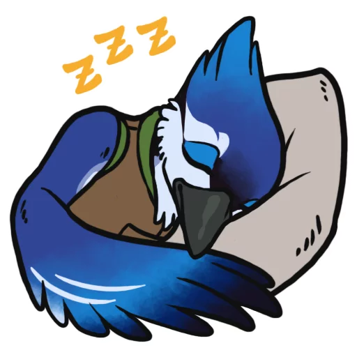 💤 Стикер «Ikebirb» для Telegram