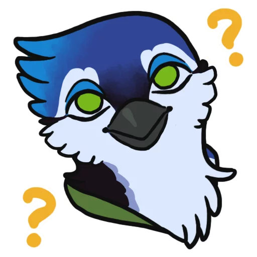 ❔ Стикер «Ikebirb» для Telegram