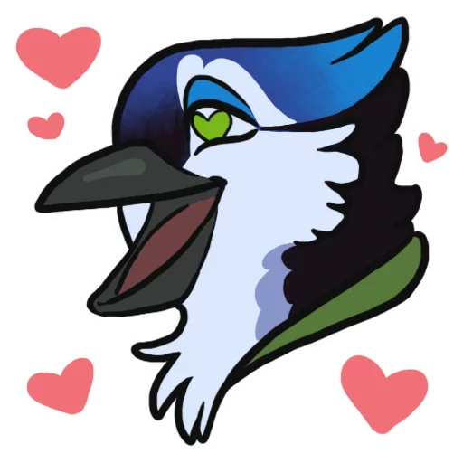 ❤️ Стикер «Ikebirb» для Telegram